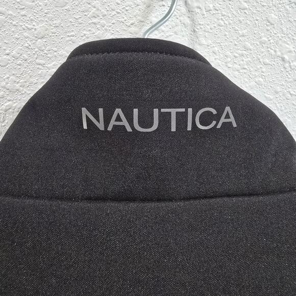 Nautica Men's Black Quilted Performance Jacket Water Wind Resistant Size M - Picture 14 of 14